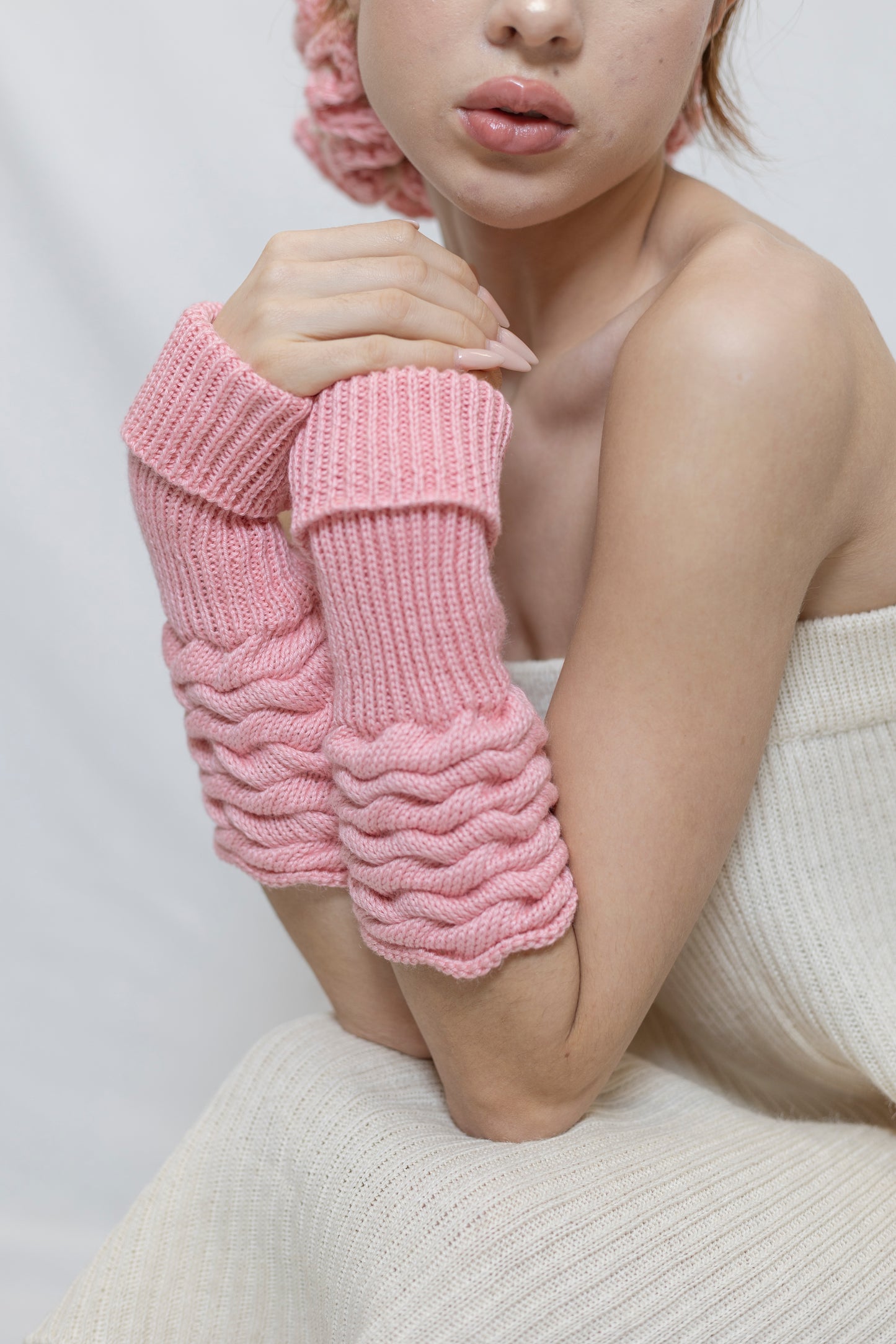 SOFT RIPPLETTES PINK CUFFS