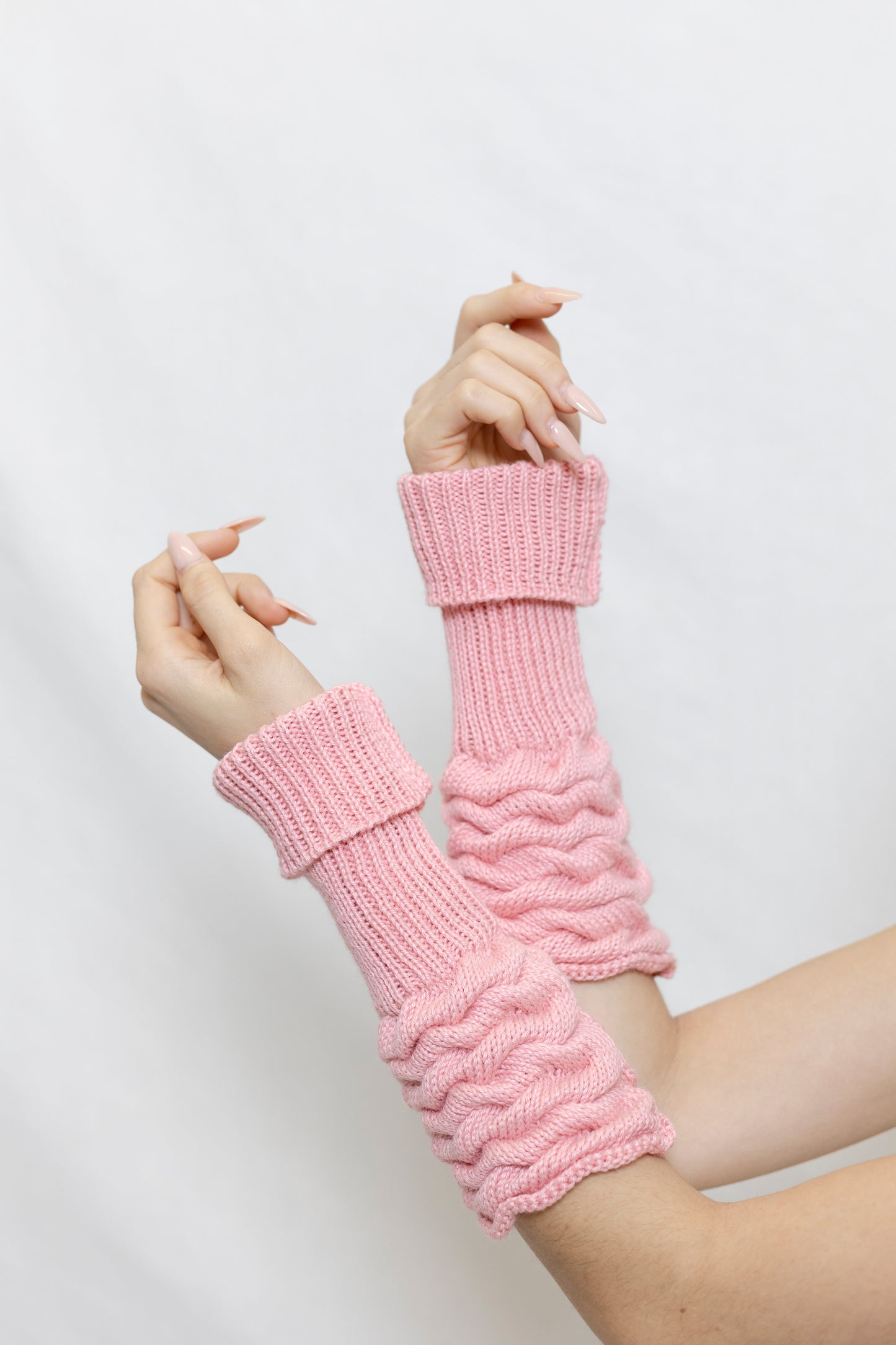 SOFT RIPPLETTES PINK CUFFS